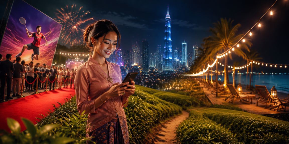 Akses akaun nogizaka46 melalui telefon bimbit di Kuala Lumpur
